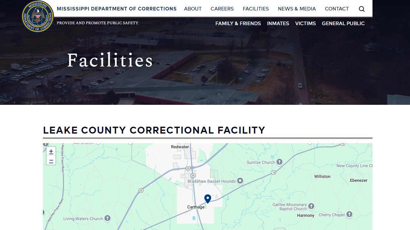 Leake County Correctional Facility - Mississippi Department of Corrections